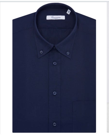 Fancy blue short sleeve shirt button_down_0