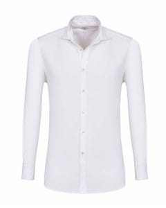 Luxury vintage white shirt francese_0