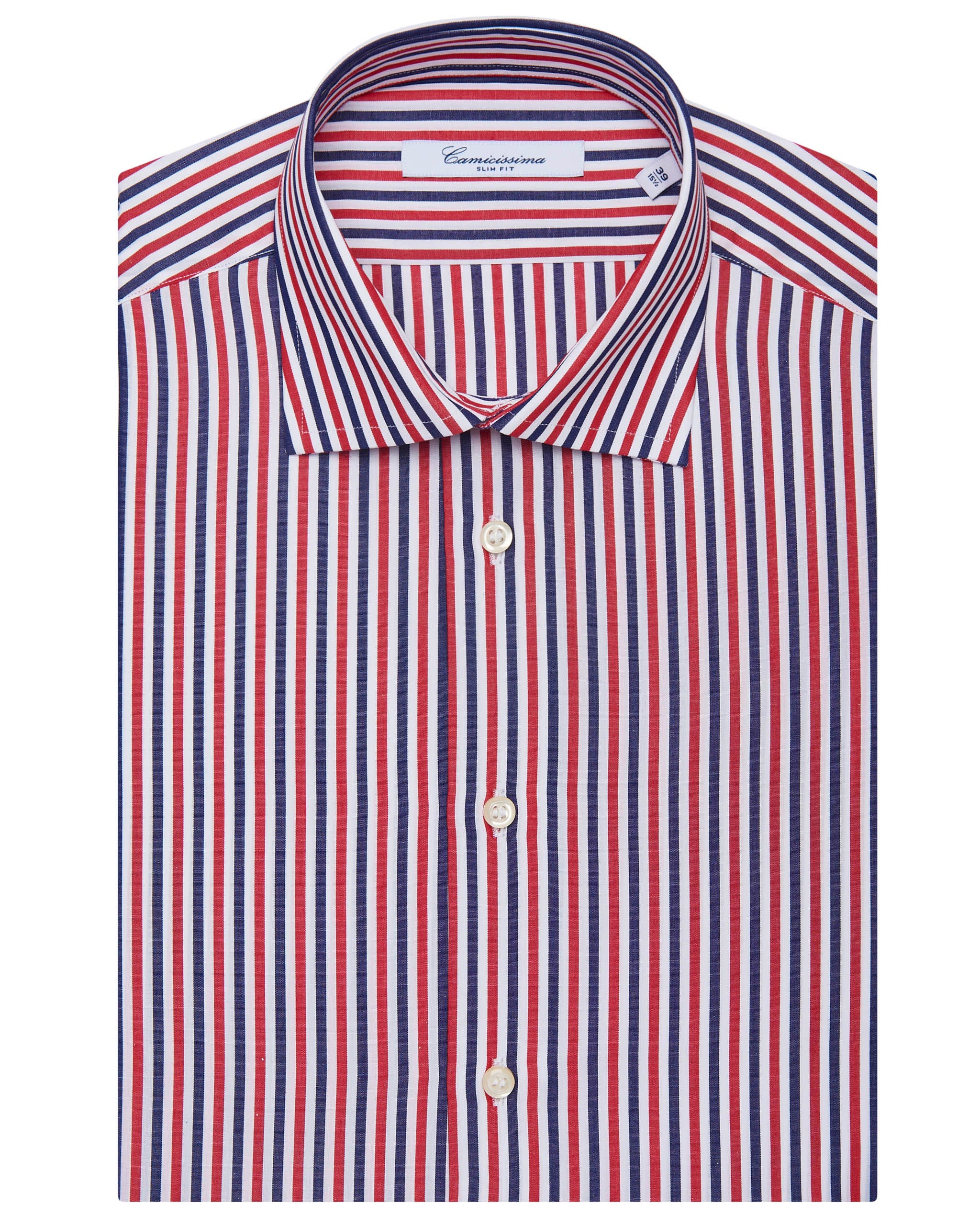 Camicie a righe blu top